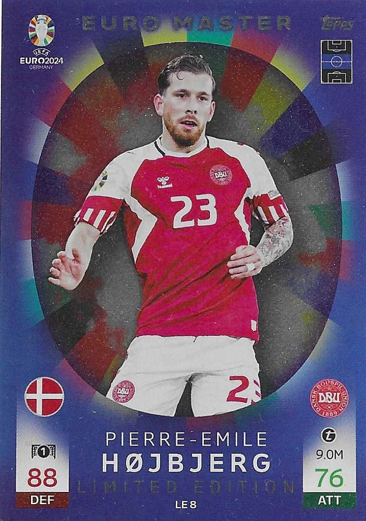 Pierre Emile Højbjerg - Topps Euro 2024 - Limited Edition