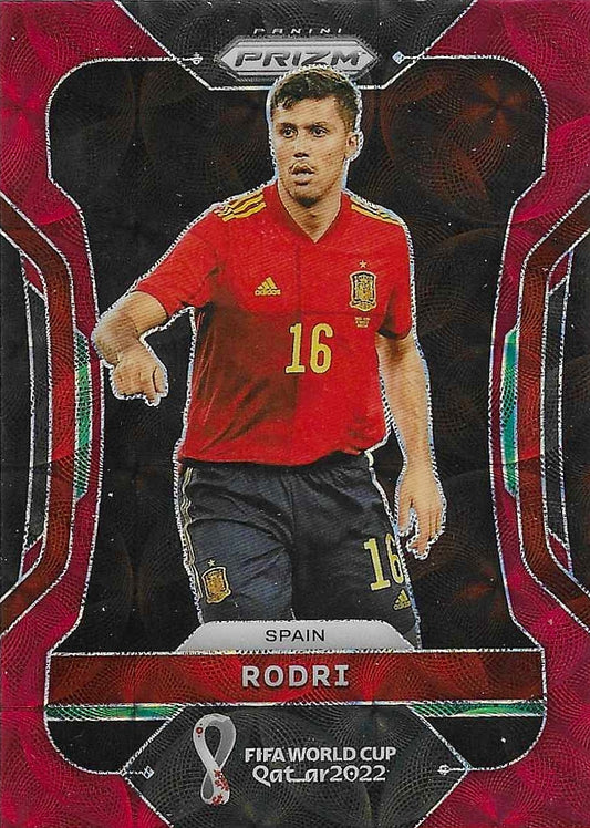Rodri - 2022 Prizm World Cup - Red Scope - Spanien
