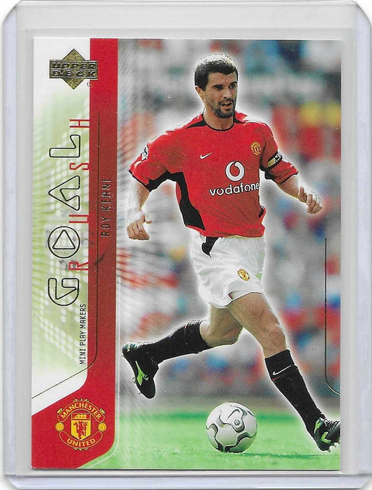 Roy Keane - 2003 Upper Deck Manchester United Mini Play Makers - Gold Rush
