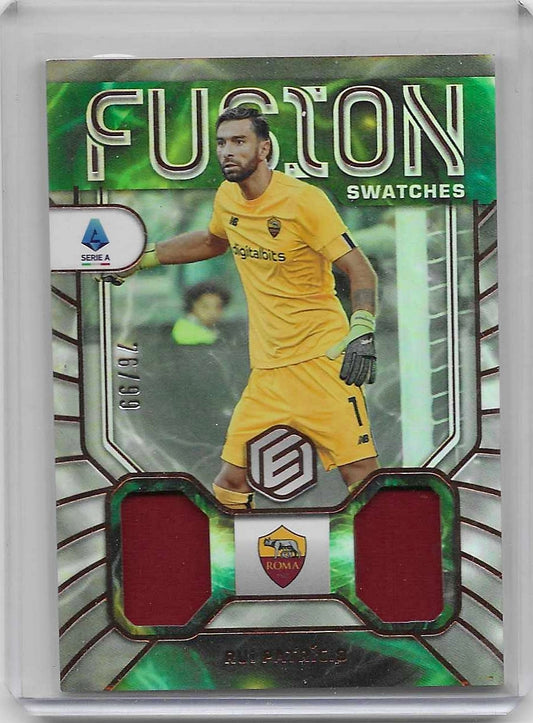 Rui Patricio - 2022-23 Panini Chronicles Element Serie A Soccer - Fusion Patch /99 -  Roma
