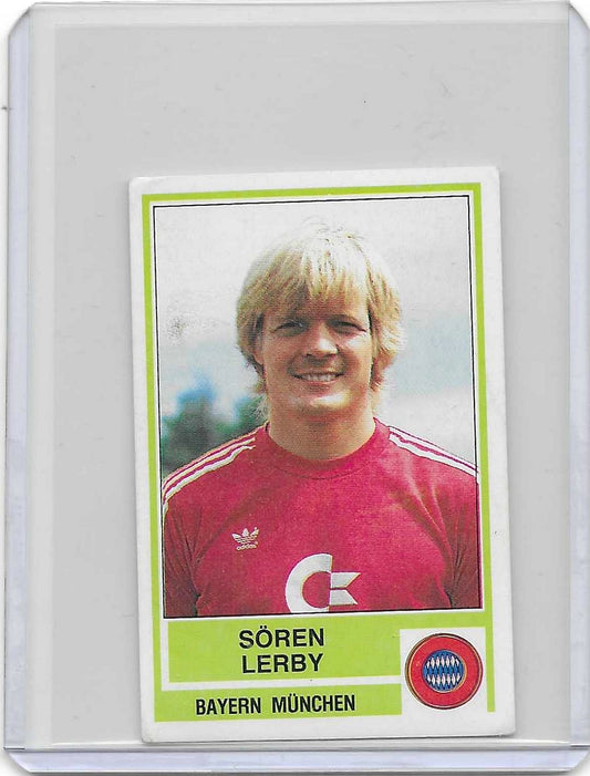 Søren Lerby - Panini Fussball Bundesliga 1985 - FC Bayern Munchen