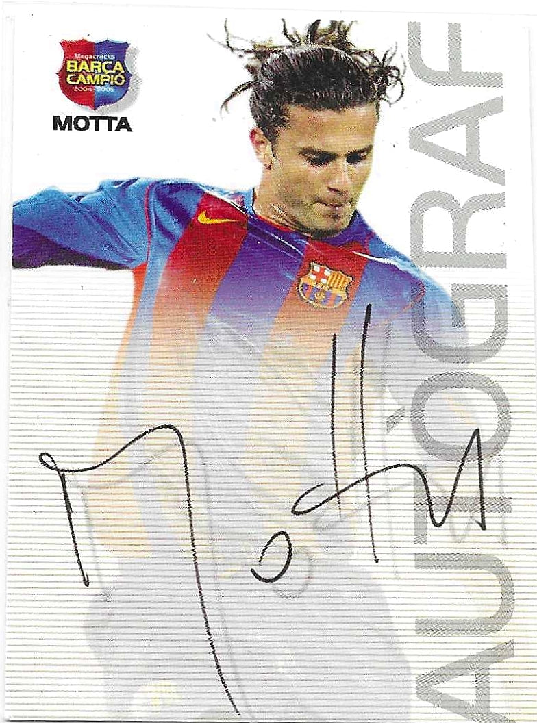 Thiago Motta - 2004 Panini Sports  Mega Cracks Barca-Campio - Barcelona