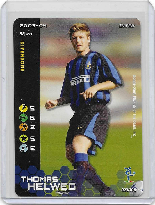 Thomas Helveg - 2003-04 Wizards of the Coast Football Champions Serie A - Inter Milan