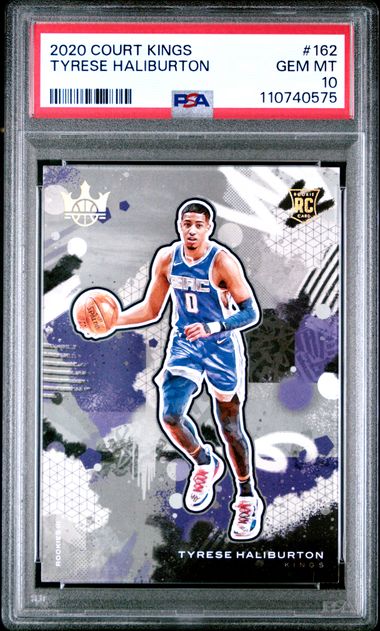 Tyrese Haliburton - 2020 Panini Court Kings - Rookie level lll - PSA 10