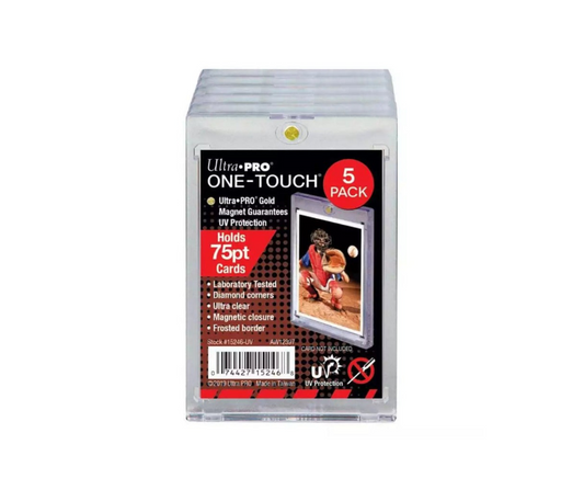 Ultra pro 75pt one touch - 5 stk pakke
