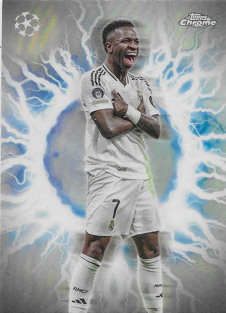 Vini Jr - 2024-25 Topps Finest - High Voltage - Real Madrid
