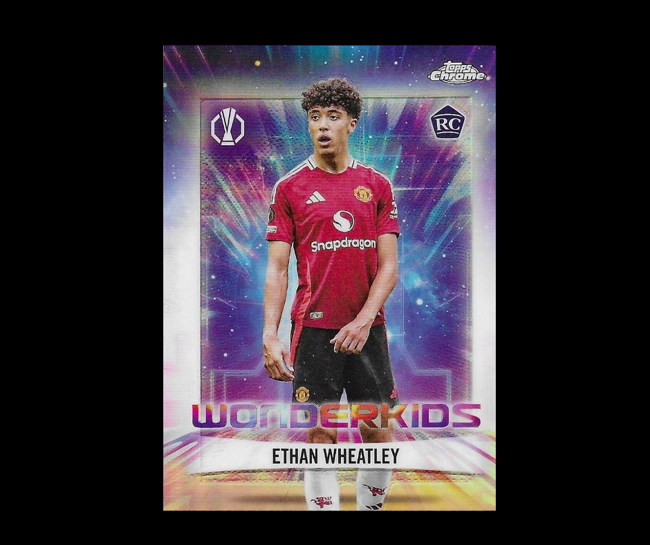 Wheatley - 2024-25 Topps Chrome UEFA Club Competitions - Wonderkids - Manchester United