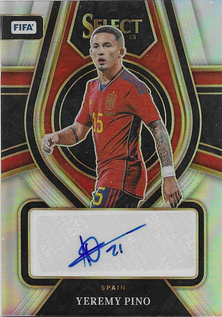 Yeremy Pino - 2022-23 Select Silver Auto - Spanien