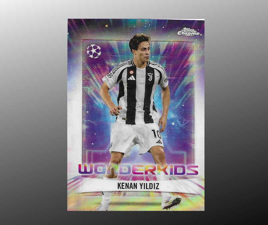Yildiz - 2024-25 Topps Chrome UEFA Club Competitions - Wonderkids - Juventus