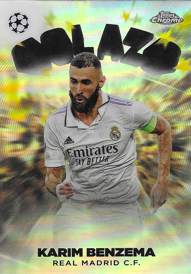 Karim Benzema - 2022-23 Topps Chrome UEFA Champions League - Golazo - Real Madrid