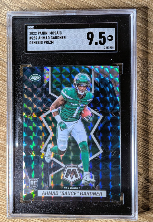 Ahmad Sauce Gardner - 2022 Mosaic - Genesis - Rookie - SGC - New York Jets