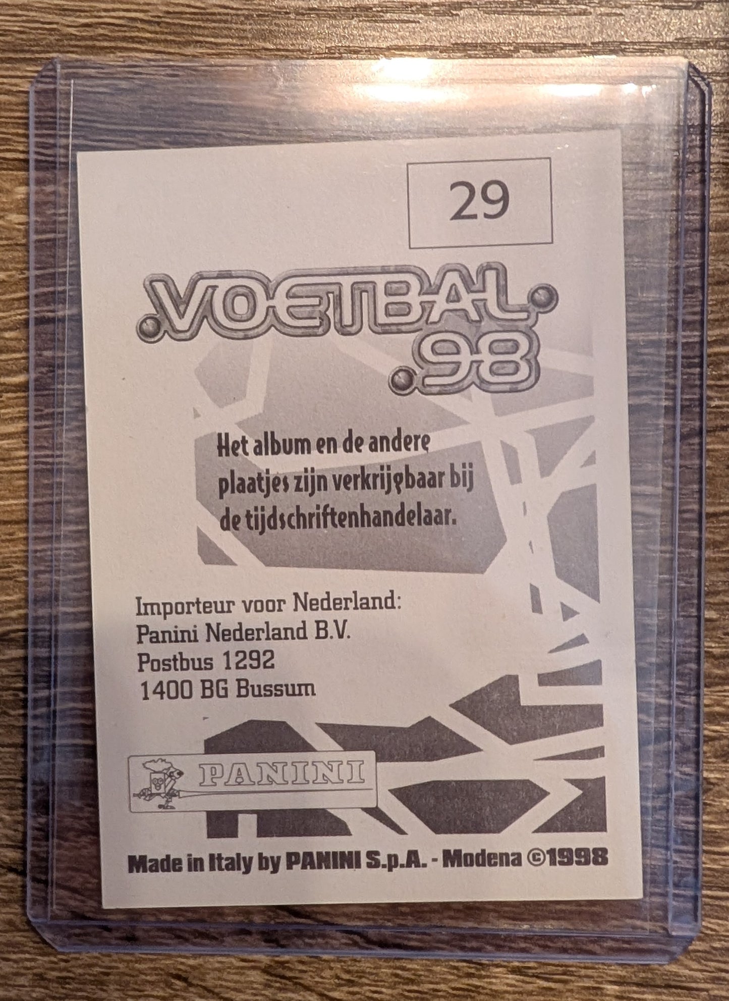 Peter Møller - Votebal 98 - PSV