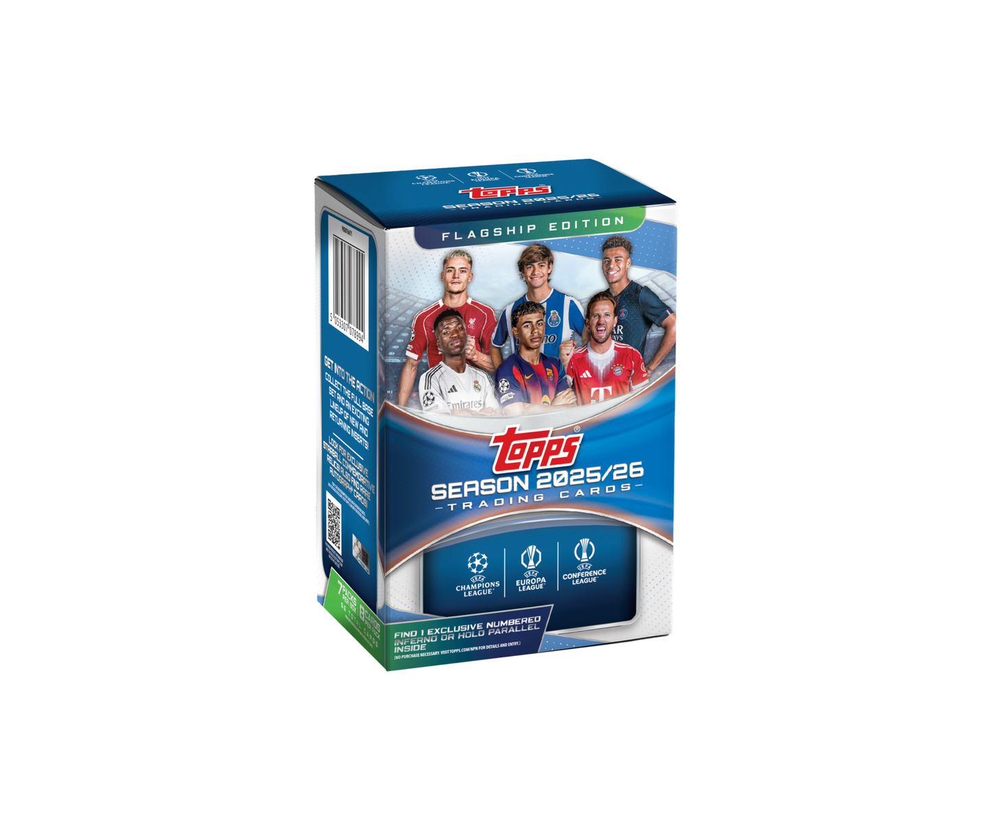 Topps UEFA Club Competitions Flagship 2025/26 - Value Box