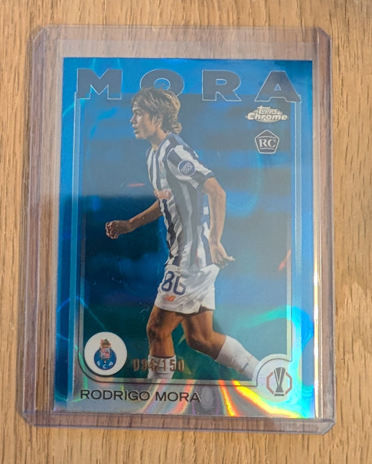 Rodrigo Mora - Topps Chrome 2024-25 - Blue Lava /150 - FC Porto