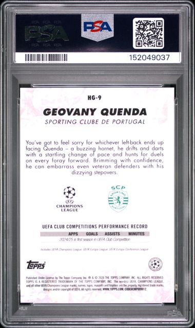 Quenda - Topps Finest - Hidden Gems - Rookie