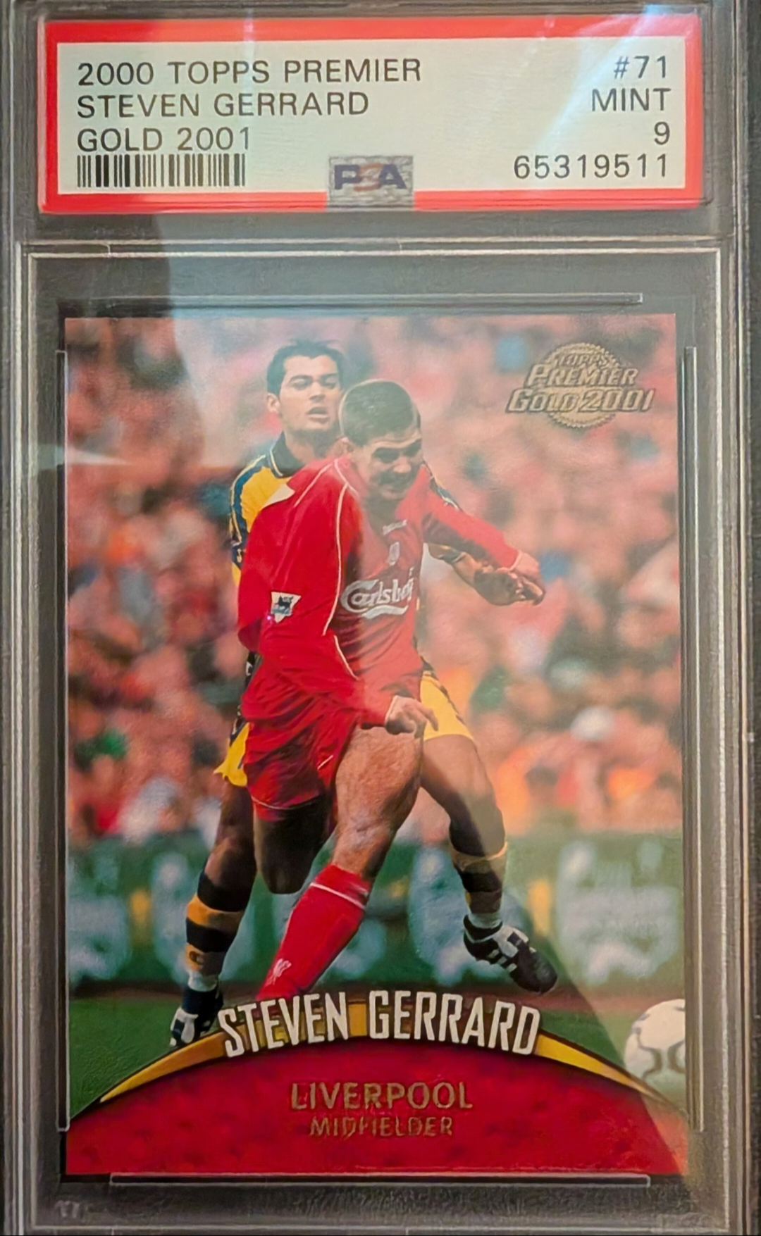 Steven Gerrard - Premier Gold 2000 - Rookie