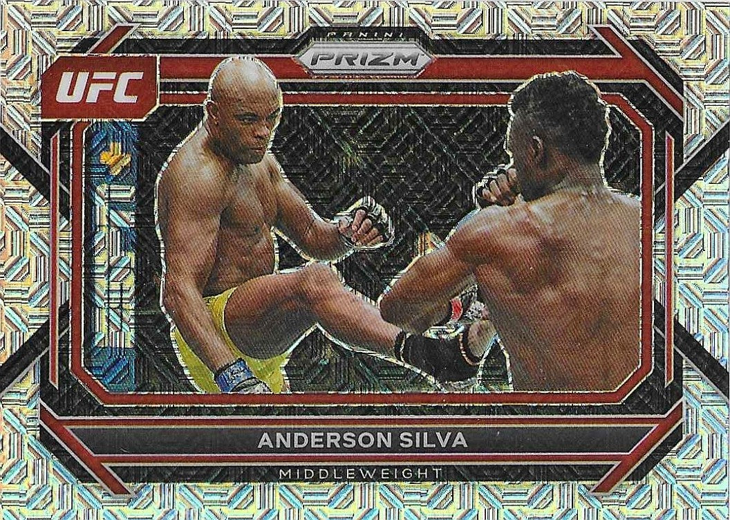 Anderson Silva - UFC 2023 Prizm - Silver Mojo /25