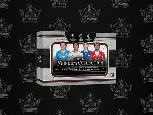 1 x 2025-26 Topps Champions League Museum Hobby Box F250