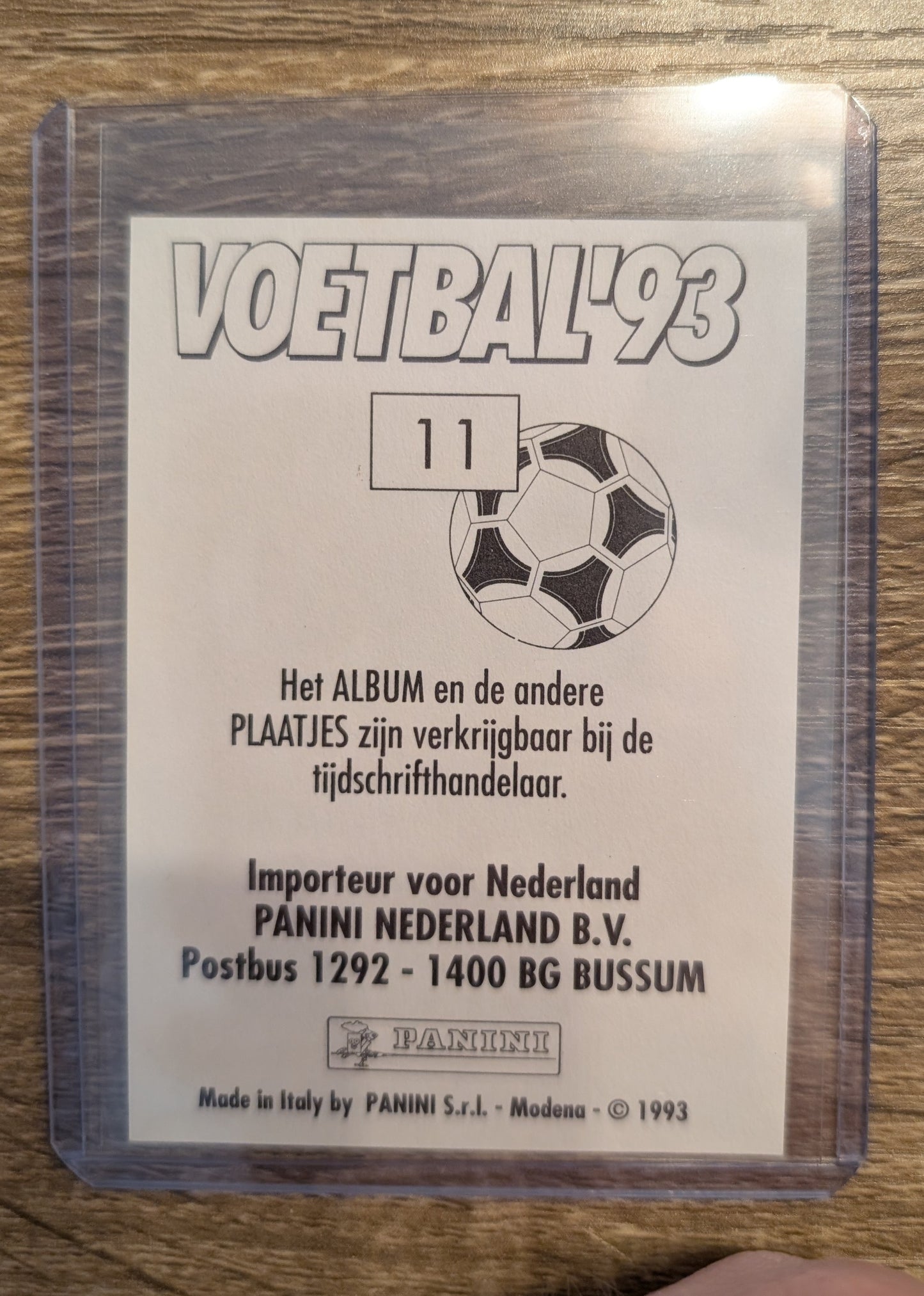 Jan Hienze - Votebal 93 - PSV