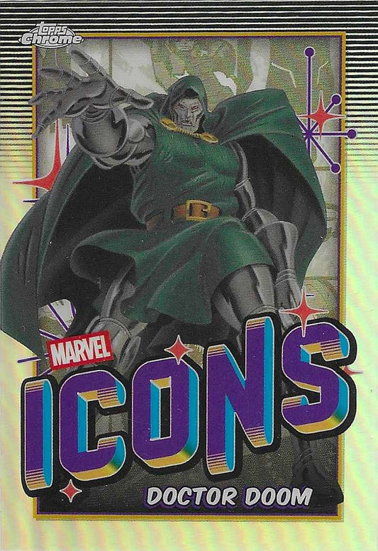 Doctor Doom - Topps Chrome Marvel - Icons