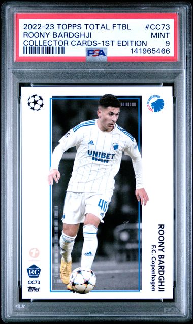 Roony Bardghji - Topps Total Football 1E - Rookie