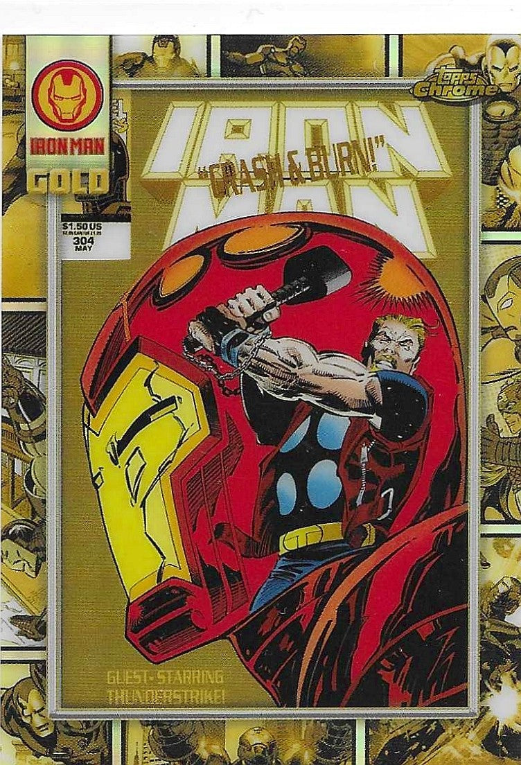 Thor - Topps Chrome Marvel - Iron Man Gold