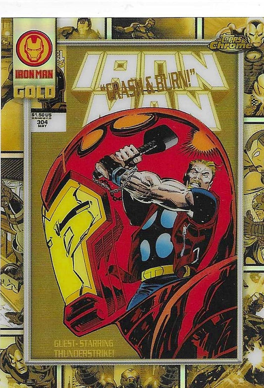 Thor - Topps Chrome Marvel - Iron Man Gold