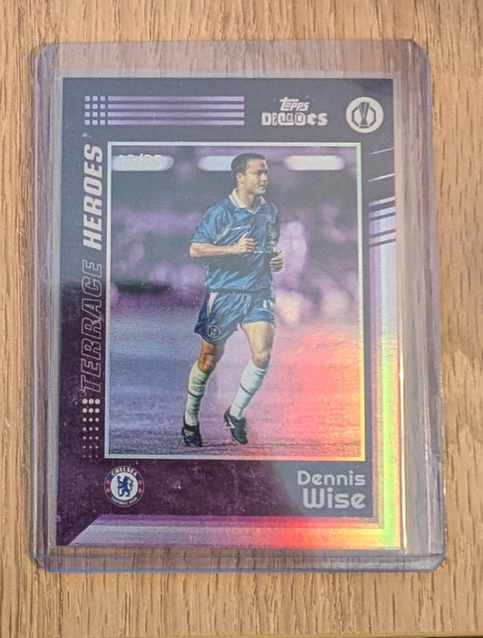 Dennis Wise - Topps Decades 2024-25 - Purple /25 - Chelsea