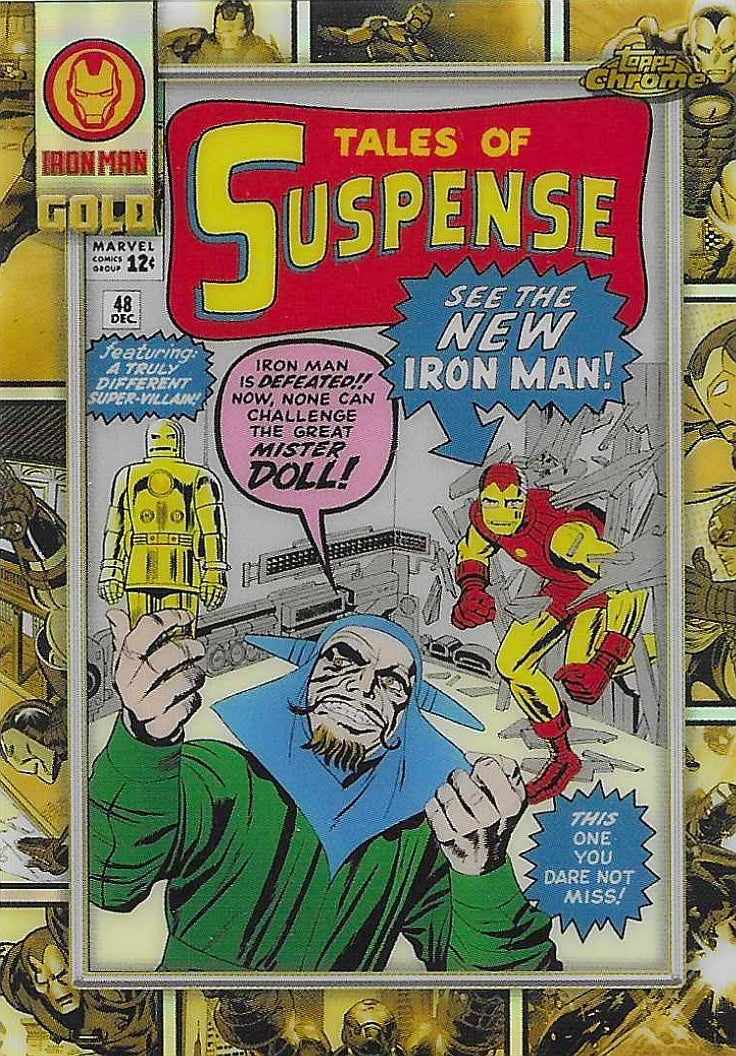 Tales of Suspense - Topps Chrome Marvel - Iron Man Gold